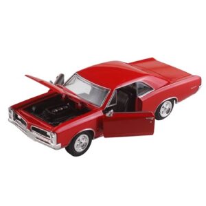 New Ray 71853A 1966 Pontiac GTO Red 1/25 Diecast Model Car unisex