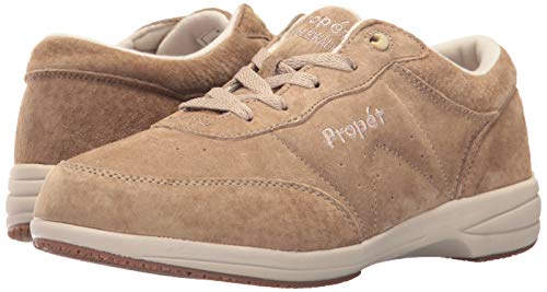 Propét Womens Washable Walker Walking Shoe, Sr Taupe, 5 US