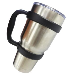 Handle for 30oz Yeti Rambler Tumbler Cooler Cup SIC Kodiak Cups Etc Holder Grip Black