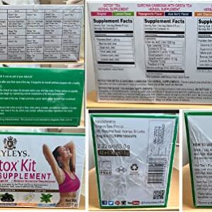 Hyleys Detox Tea 14 Days Kit - 42 Tea Bags - Herbal Supplement - Mother's Mother's Day Gift Day Gift