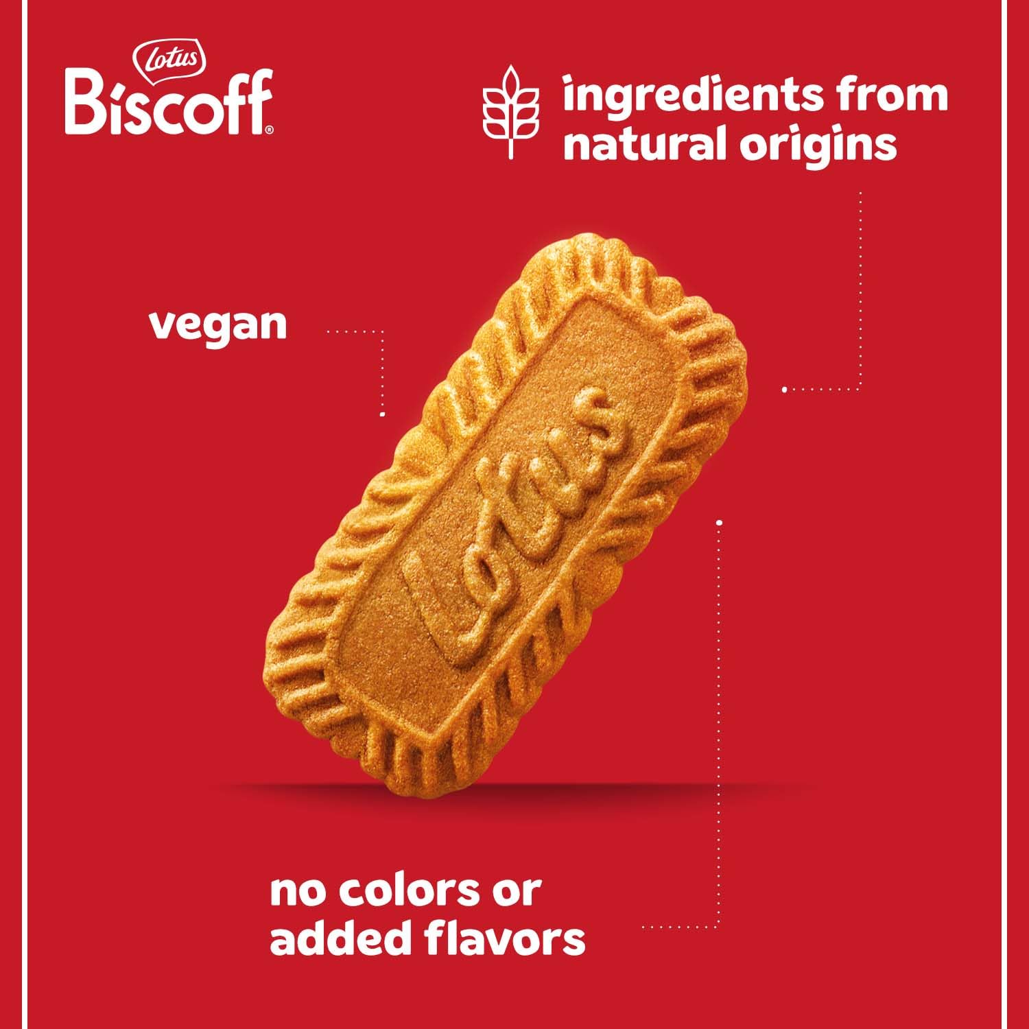 Lotus Biscoff Cookies – Caramelized Biscuit Cookies – 300 Cookies Individually Wrapped – Vegan,0.2 Ounce (Pack of 300)