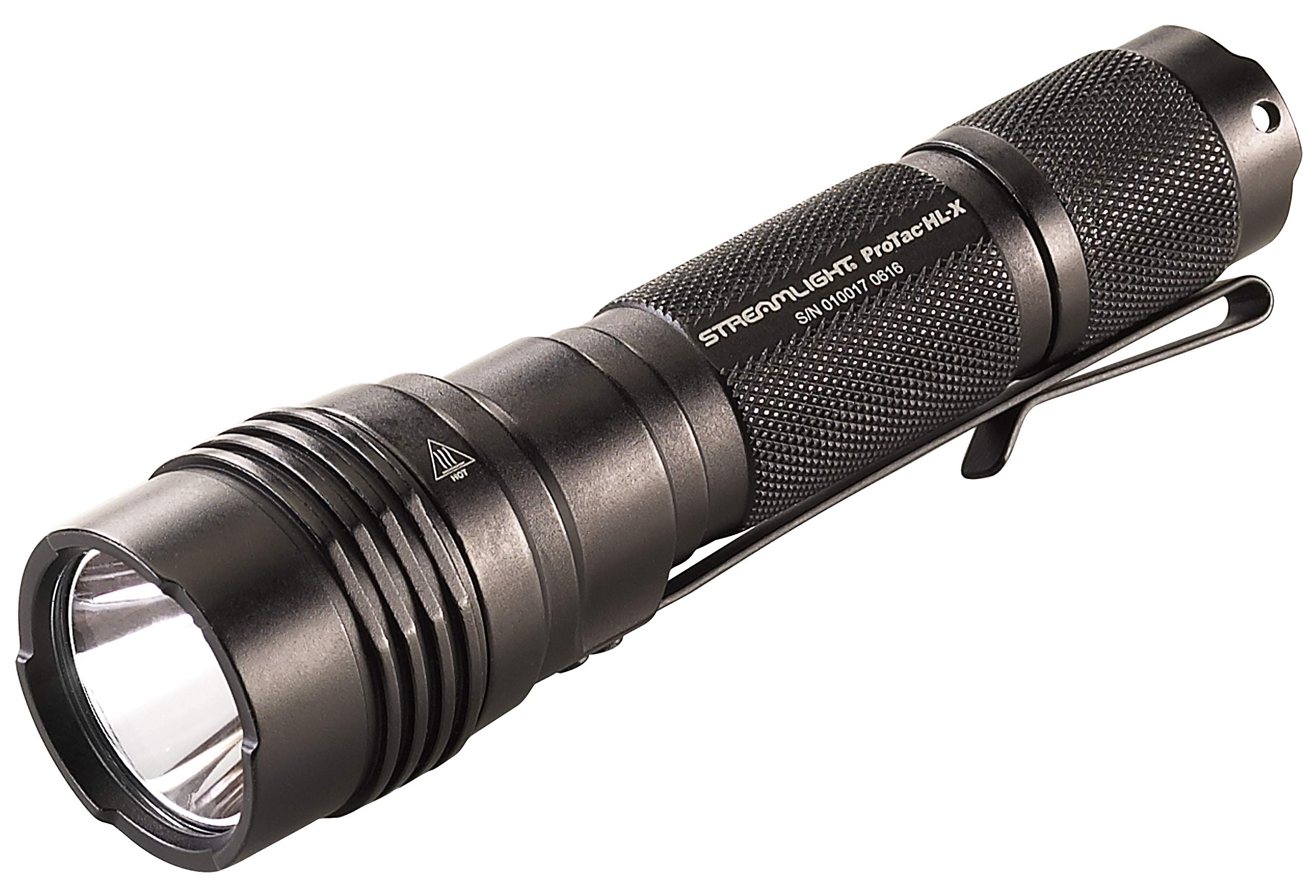 Streamlight 88065 ProTac HL-X 1000-Lumen Multi-Fuel Professional Tactical Flashlight, Includes CR123A Lithium Batteries and Holster, Black