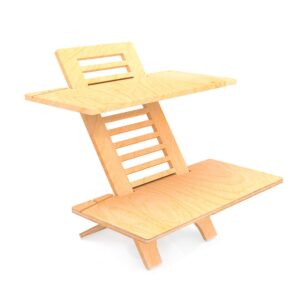 jumbo deskstand standing desk height adjustable sit-stand desk converter, ergonomic furniture