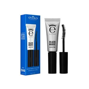 Eyeko Black Magic Mascara Travel Size - Intense Black - for Volume & Length - Nourishing with Keratin & Shea Butter 4ml