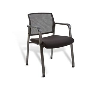 staples 1678497 esler mesh guest chair black