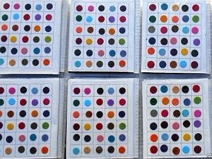 720 x count bindi dots multi size multicolor bindi round bindi polka dots daily use bindi stickers (multicolored)