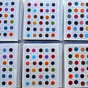 720 X Count Bindi dots Multi size multicolor Bindi Round Bindi Polka dots daily use bindi stickers (Multicolored)