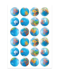 hygloss globes stickers