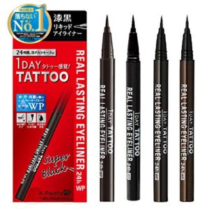 K-palette Real Lasting Eyeliner 24h Waterproof - 01 Super Black By K-palette for Women - 1 Oz Eyeliner, 1 Oz