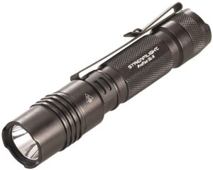 streamlight 88062 protac 2l-x 500-lumen edc high performance multi-fuel led tactical flashlight, includes cr123a batteries, holster, and clip, rechargeable, durable, black