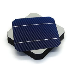 VIKOCELL 40Pcs 2.8W A Grade 125MM Monocrystalline Solar Cells 5x5 for DIY Solar Panel 100W