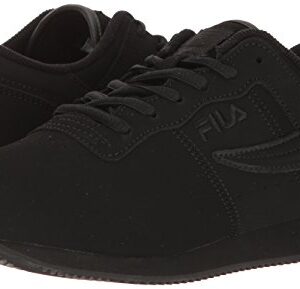 Fila Women's Machu 2 Walking Shoe, Black/Black/Black, 7.5 B US