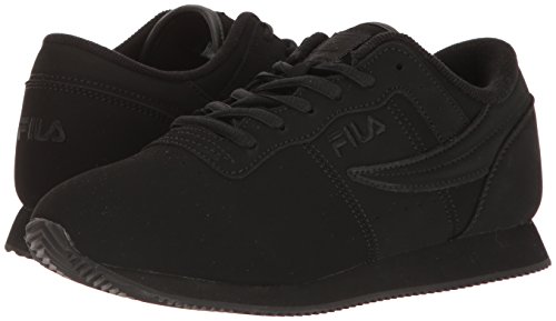 Fila Women's Machu 2 Walking Shoe, Black/Black/Black, 7.5 B US