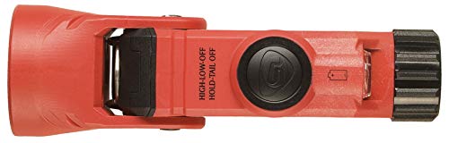 Streamlight 88901 Vantage 180 X Helmet Mounted and Right Angle Firefighter Flashlight with Helmet Bracket, Orange