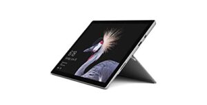 microsoft surface pro 4 tablet, i5-6300u, 128 gb, windows 10 pro, silver