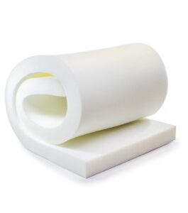 ak trading upholstery foam medium density cushion, (seat replacement, foam sheet, foam padding), 0.5" h x 24" w x 72" l