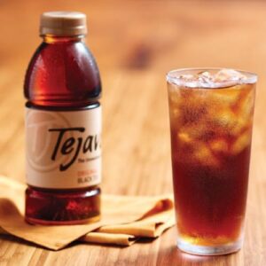 Tejava Original Unsweetened Black Iced Tea, 12 Pack, 16.7oz PET Bottles, Non-GMO, Kosher, No Sugar or Sweeteners, No calories, No Preservatives, Brewed in Small Batches
