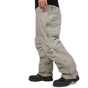 primaloft ecw pcu level 7 extreme cold weather insulated warm pants trousers (large) grey