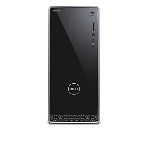 Dell i3668-3106BLK-PUS Inspiron, (7th Generation Core i3 (up to 3.90 GHz), 8GB, 1TB HDD), Intel HD Graphics 630, Black with Silver Trim