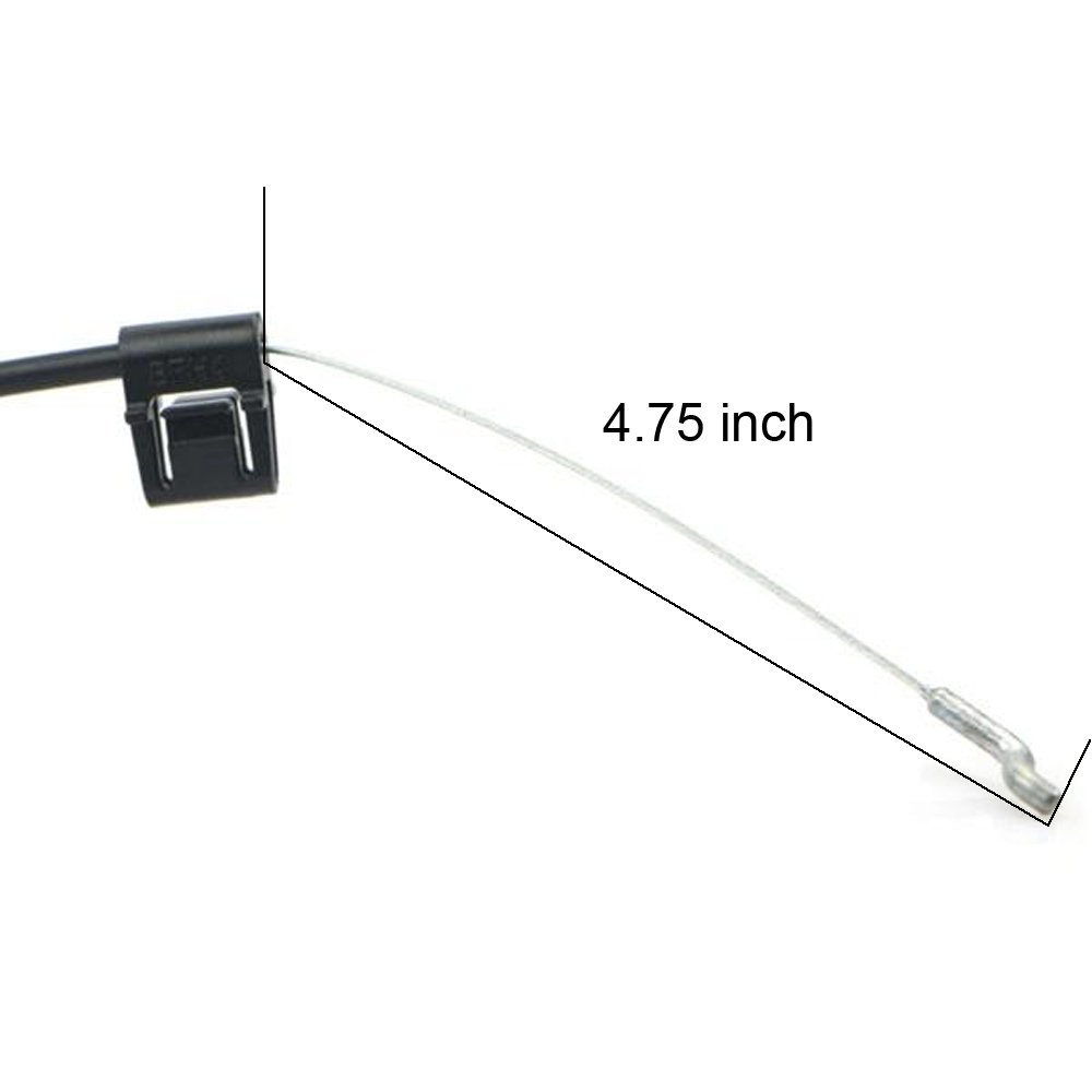 Reliable Recliner Replacement Parts - Sofa Chair Recliner Release Pull Handle- Exposed Cable Length 4.75" W/spring, Total Length is Medium at 36", fits Ashley and Major Recliner Brands Sofa