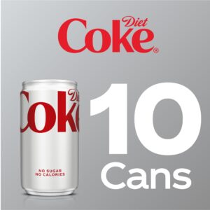 Diet Coke Can, 7.5 fl oz (pack of 10)