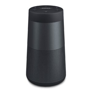 The Bose SoundLink Revolve, the Portable Bluetooth Speaker with 360 Wireless Surround Sound, Triple Black