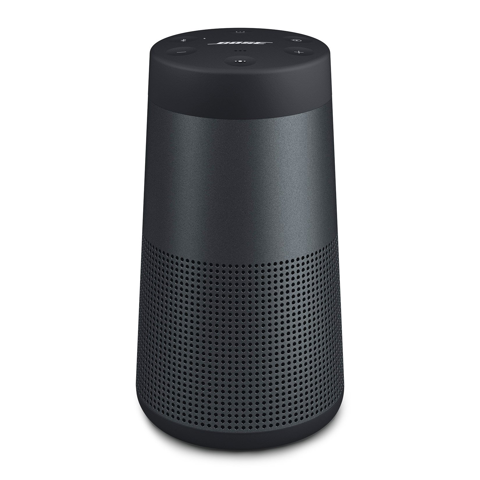 The Bose SoundLink Revolve, the Portable Bluetooth Speaker with 360 Wireless Surround Sound, Triple Black