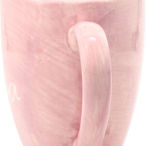 Mom Life Hot Mama Pink Large 20 oz Ceramic Coffee Mug Tea Cup, Pink