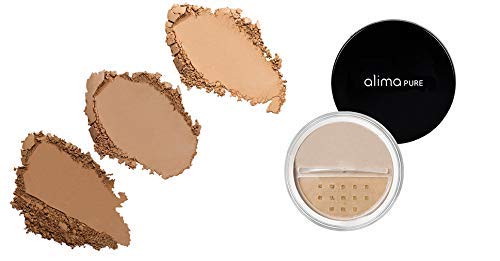 Alima Pure Bronzer Powder Matte Bronzer, Natural Talc Free Bronzer Makeup, Face Bronzer Powder Contour Loose Mineral Bronzing Powder, Natural Bronzer Powder, Mineral Powder Makeup, Mauna Loa