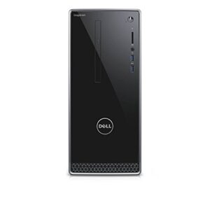 dell inspiron i3668-5113blk-pus tower desktop black with silver trim