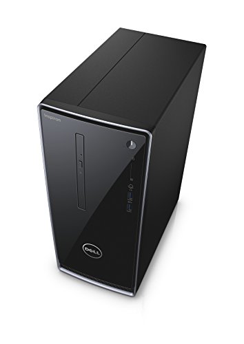 Dell Inspiron i3668-5113BLK-PUS Tower Desktop Black with Silver Trim