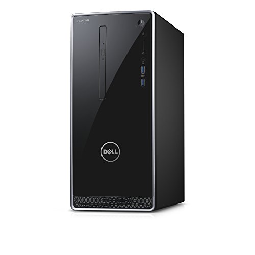 Dell Inspiron i3668-5113BLK-PUS Tower Desktop Black with Silver Trim