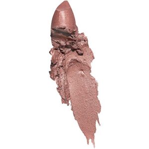 Maybelline New York Color Sensational Nude Lipstick Metallic Lipstick, Silk Stone, 0.15 oz