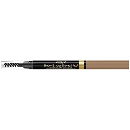 L'Oreal Paris Brow Stylist Shape & Fill Mechanical Eye Brow Makeup Pencil, Blonde, 0.008 oz.