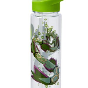 Pokemon Rayquaza 16oz Water Bottle - BPA-Free Reusable Drinking Bottles