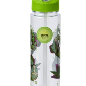 Pokemon Rayquaza 16oz Water Bottle - BPA-Free Reusable Drinking Bottles