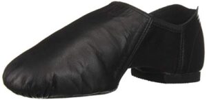 leo women's gioflex jazz boot dance shoe, black, 6 medium us