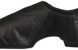 Leo Women's GIOFLEX Jazz Boot Dance Shoe, Black, 6 Medium US