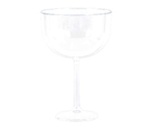 elegant clear plastic jumbo wine glass - 47 oz. (1 pc.) - ideal for any events