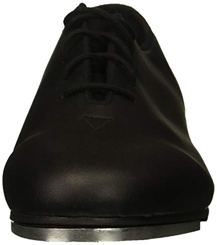 Leo womens Jazz Tap Dance Shoe, Black, 8 Medium US