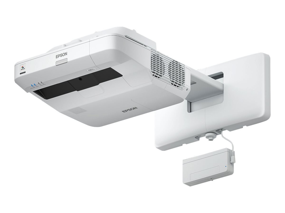 Epson BrightLink Pro 1450Ui Interactive - 3LCD projector - 3800 lumens (white) - 3800 lumens (color) - WUXGA (1920 x 1200) - 16:10 - 1080p - ultra sho