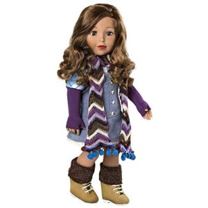 adora fun, amazing sweet girls - ava! 18” amazon exclusive play doll in soft vinyl, perfect dressing and styling outfit changeable with other amazing girl dolls