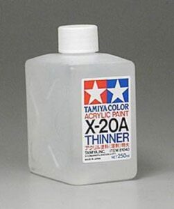 tamiya color acrylic acrylic solvent extra large (x-20a 250ml) 81040 [htrc 3]