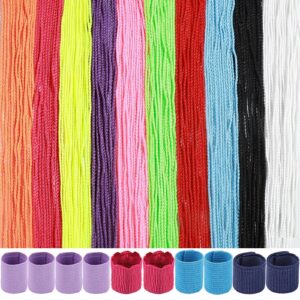 hnyyzl polyester yoyo string with 100pcs professional yoyos string replacement for responsive and non responsive yoyos and 10 pieces finger brace