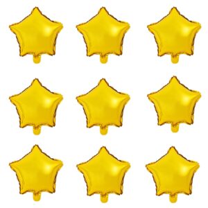 Star-shaped Balloon,10" Gold Foil Balloon Mylar Balloon,Pack of 50