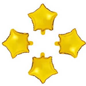 Star-shaped Balloon,10" Gold Foil Balloon Mylar Balloon,Pack of 50