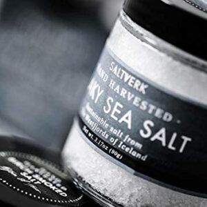 Saltverk Flaky Sea Salt, 3.17 Ounces of Handcrafted Gourmet Salt Flakes from Iceland