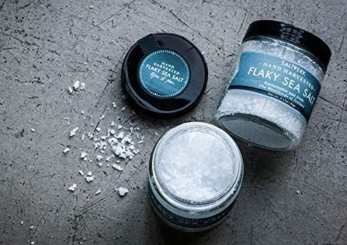 Saltverk Flaky Sea Salt, 3.17 Ounces of Handcrafted Gourmet Salt Flakes from Iceland