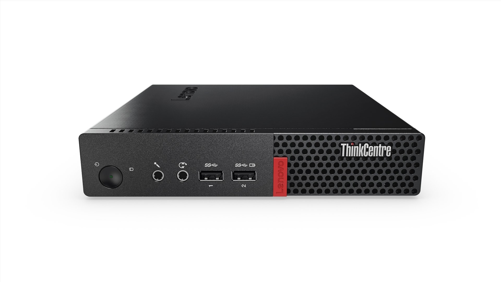 Lenovo ThinkCentre M910q Tiny Desktop 10MV000NUS - Intel Core i5-7500T Processor, 8GB RAM, 256GB PCIe SSD, Windows 10 Pro