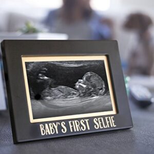 Pearhead Baby's First Selfie Sonogram Picture Frame, Gender-Neutral Baby Keepsake Photo Frame, Baby Nursery Décor